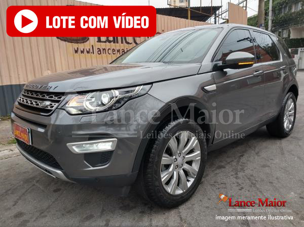 LOTE 004 - Land Rover Discovery HSE Sport Lux 2.0 4x4 Aut. 2015/2016