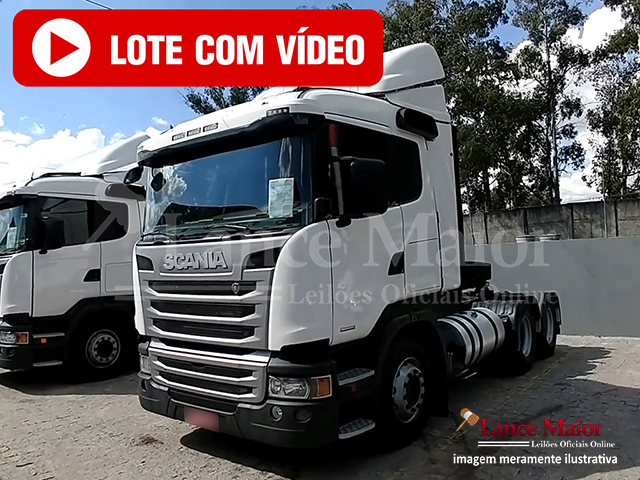 LOTE 001 -  Scania R 440 A6x4 2014